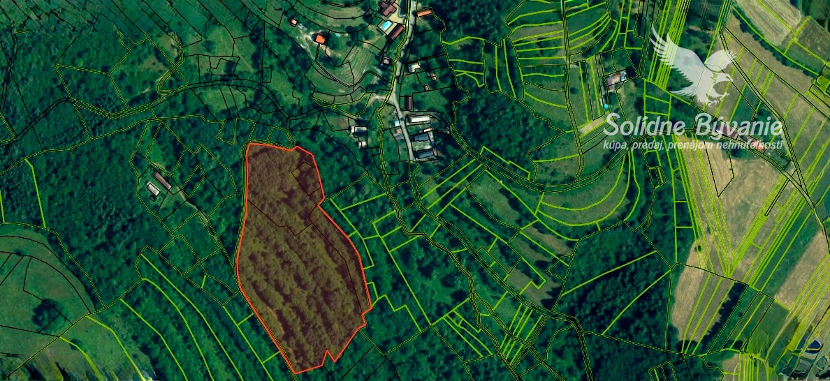 Predaj pozemku v obci Stará Huta s rozlohou 29 000m2