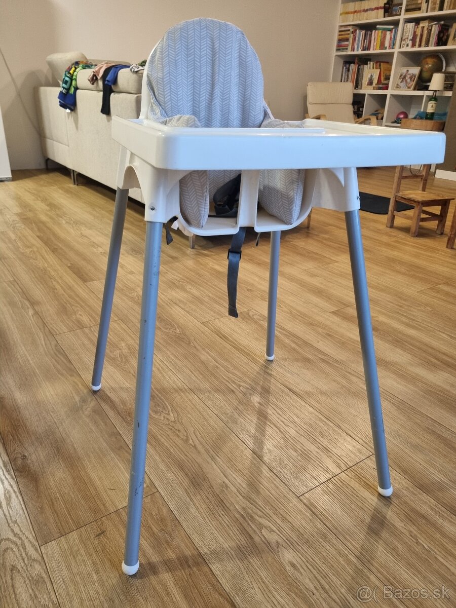 Detská jedálenská stolička Ikea