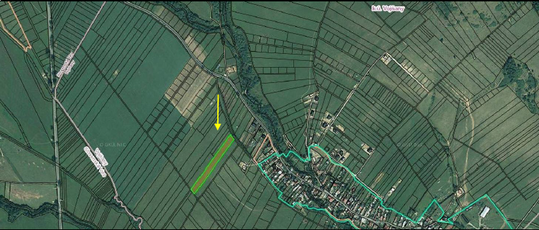 Pozemok vo Vojňanoch – možnosť výstavby, okr. Kežmarok