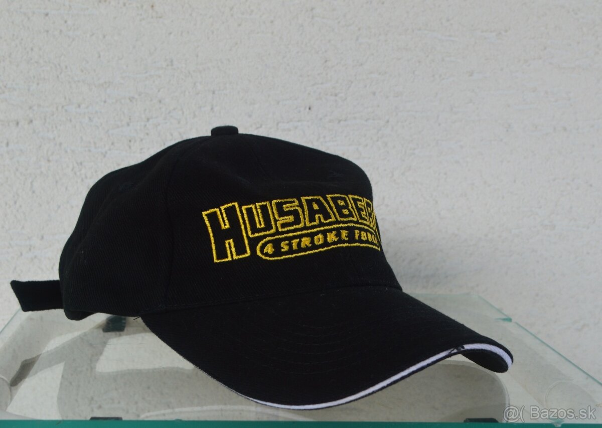 Husaberg kvalitná nastaviteľná šiltovka čierna