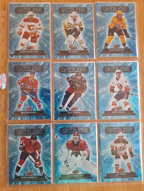 Hokejove karty insert Dazzlers 2022/23..