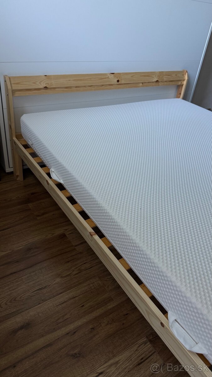 Predám posteľ IKEA 140×200 cm