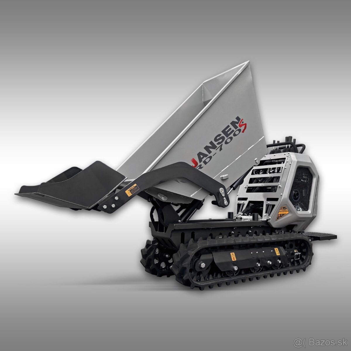 Benzínový minidumper JANSEN RD-700S s lyžicou