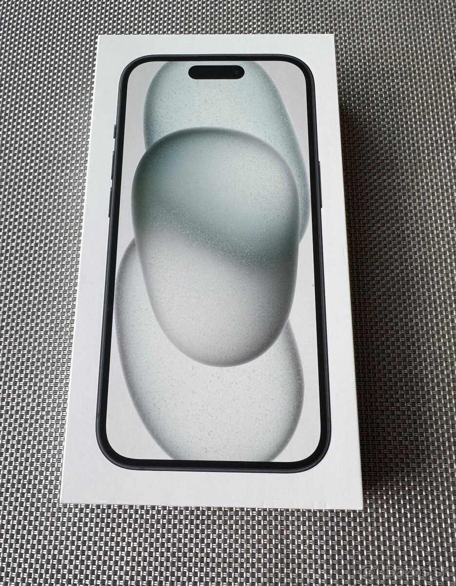 iPhone 15 128GB - NOVY - NEROZBALENY