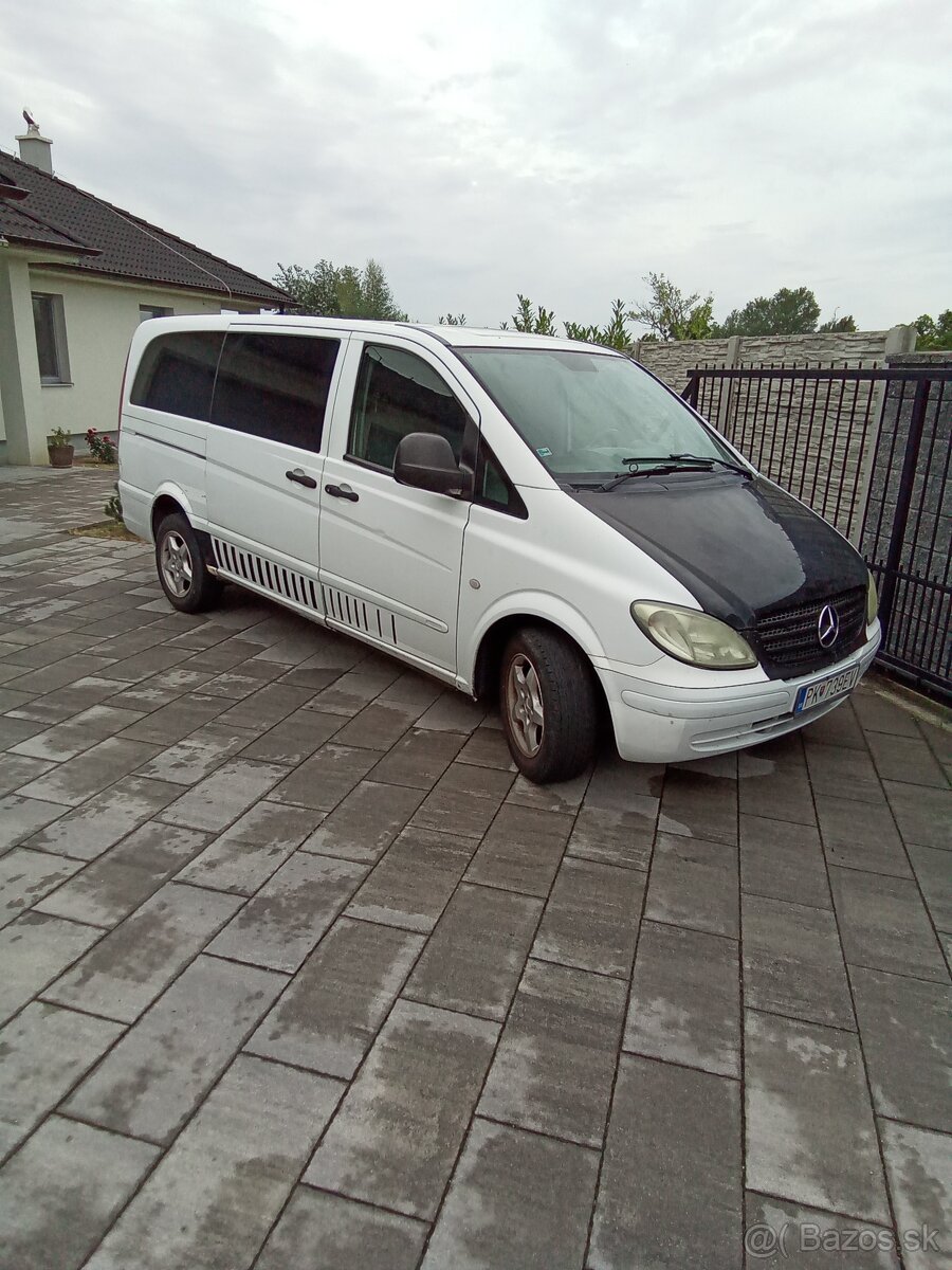 Predaj VITO 9 miest, typ 639, r.2009 dobrý stav, servis