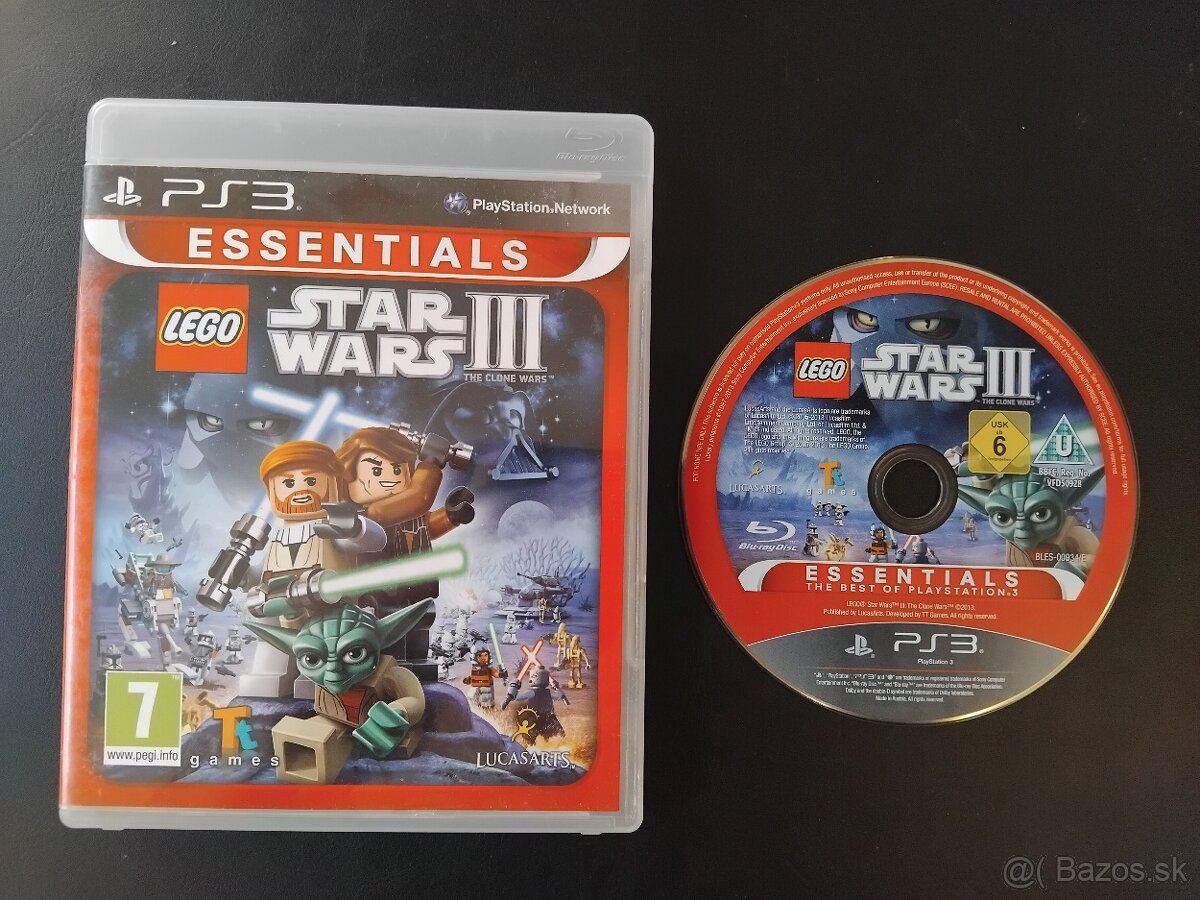 Hra pre PS3 - Lego Star Wars III The Clone Wars (Essentials)