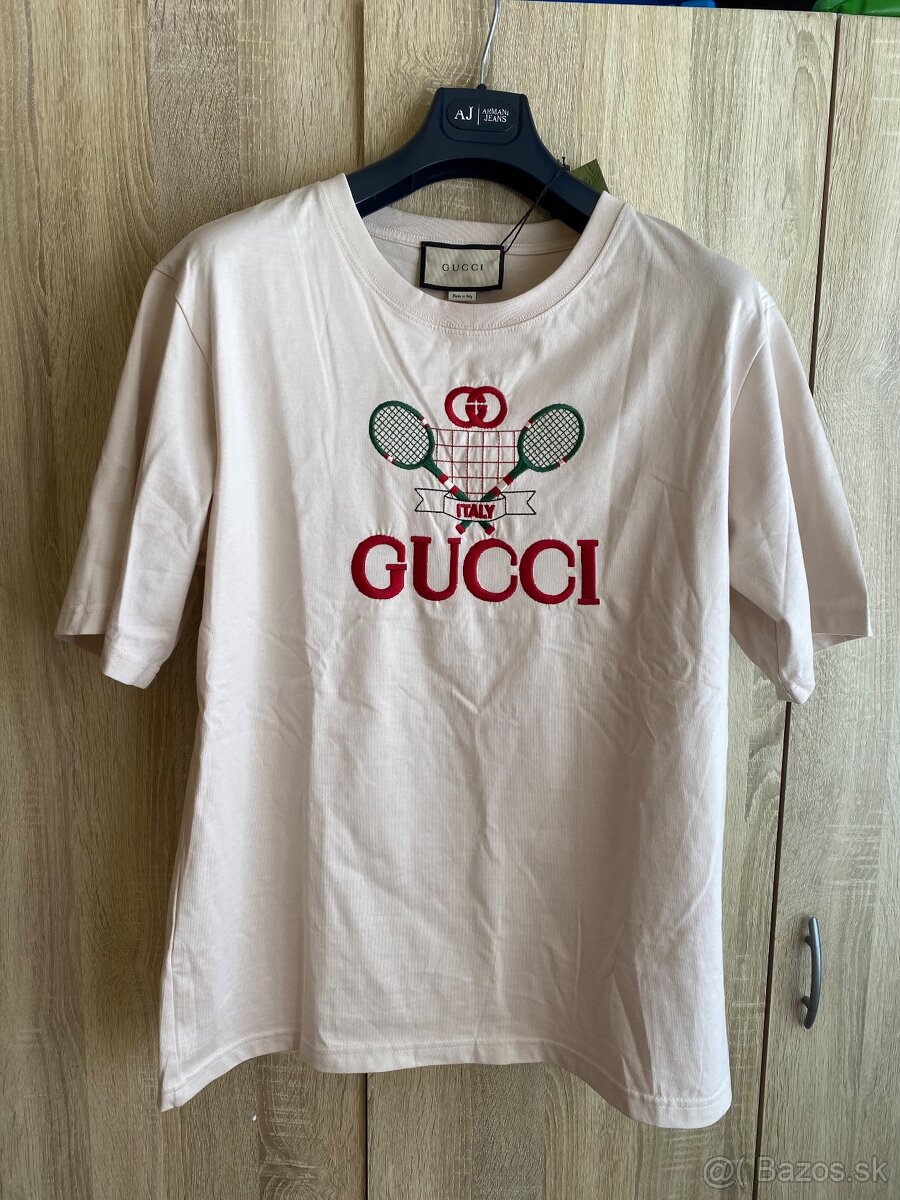 Gucci Tennis oversize tricko