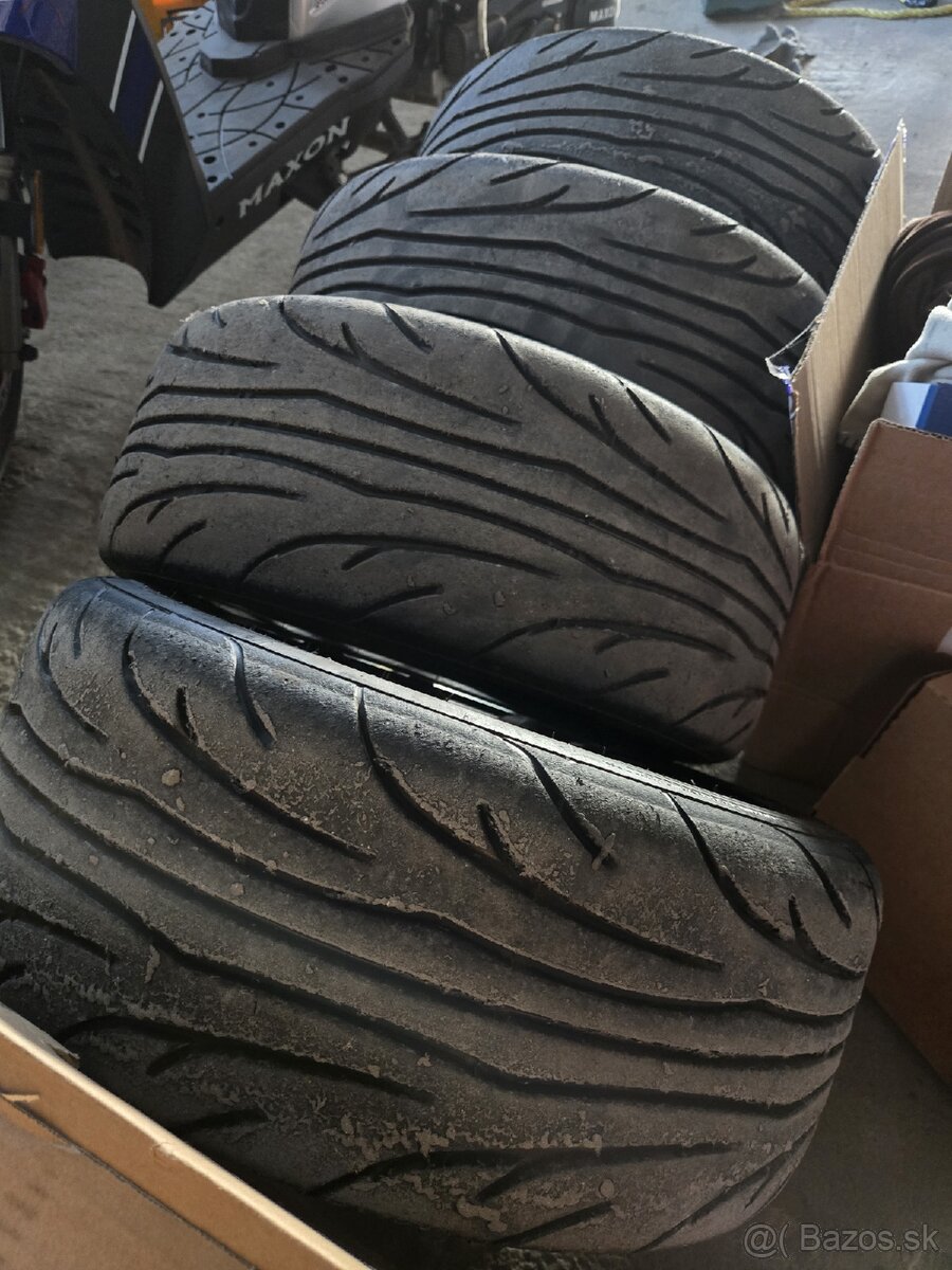 4x Semislick pneu 195/50r15