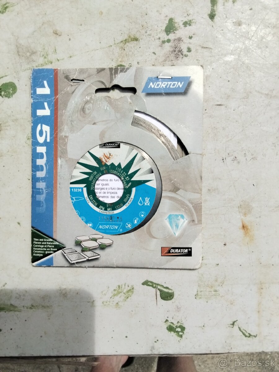 Diamantový kotúč na keramiku a mramor