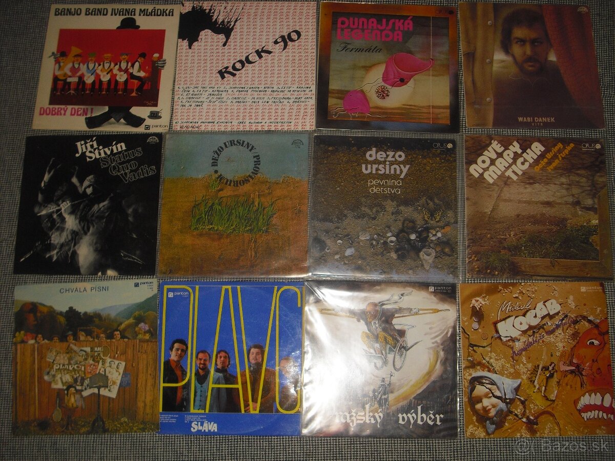 Predam zbierka MC LP EP CD - kazety platne single SK CZ