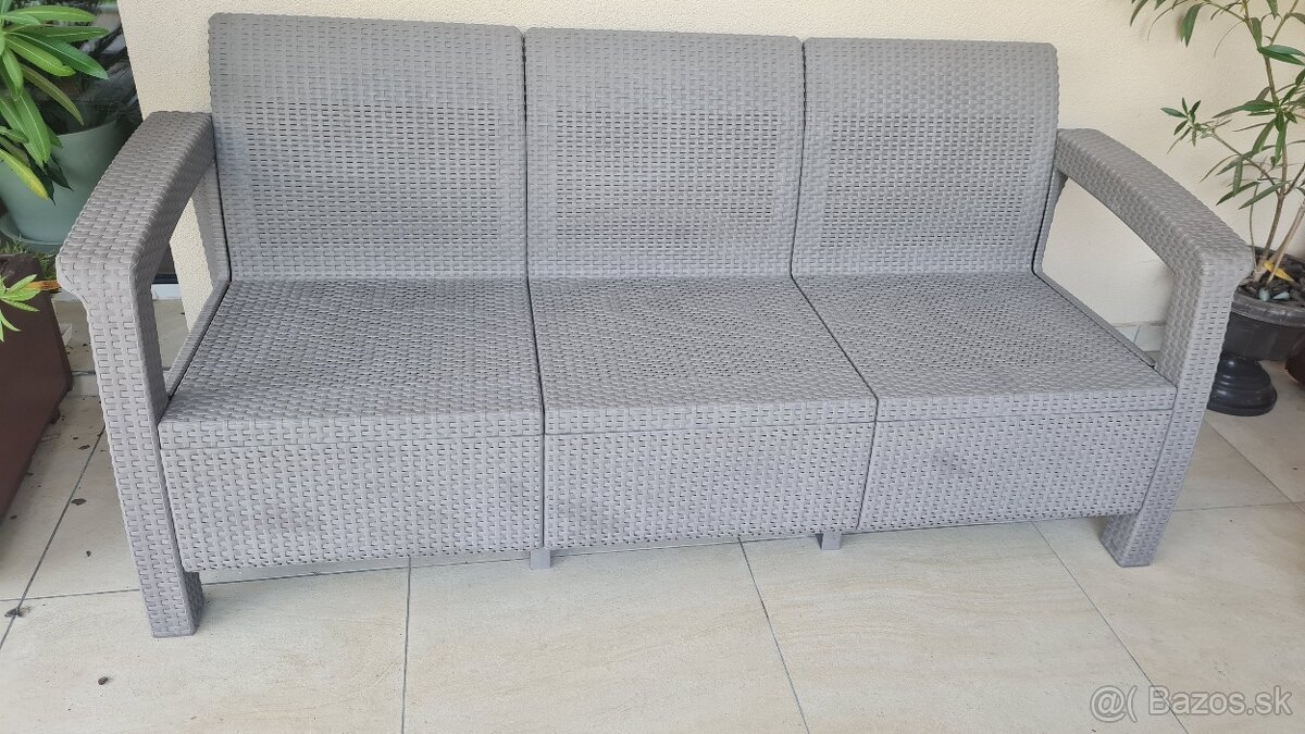 Záhradný nábytok sedacia zostava