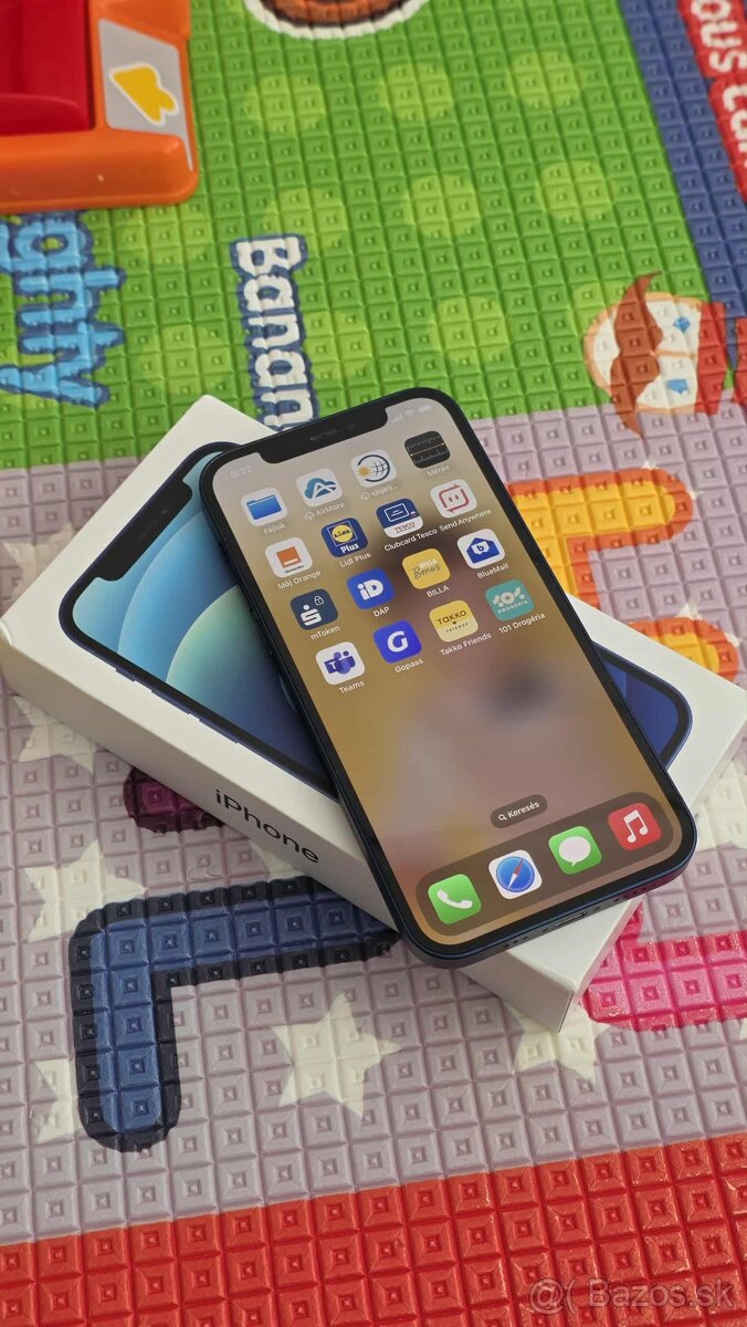 Apple iPhone 12 64GB Modrý - komplet v krabici v TOP STAVE