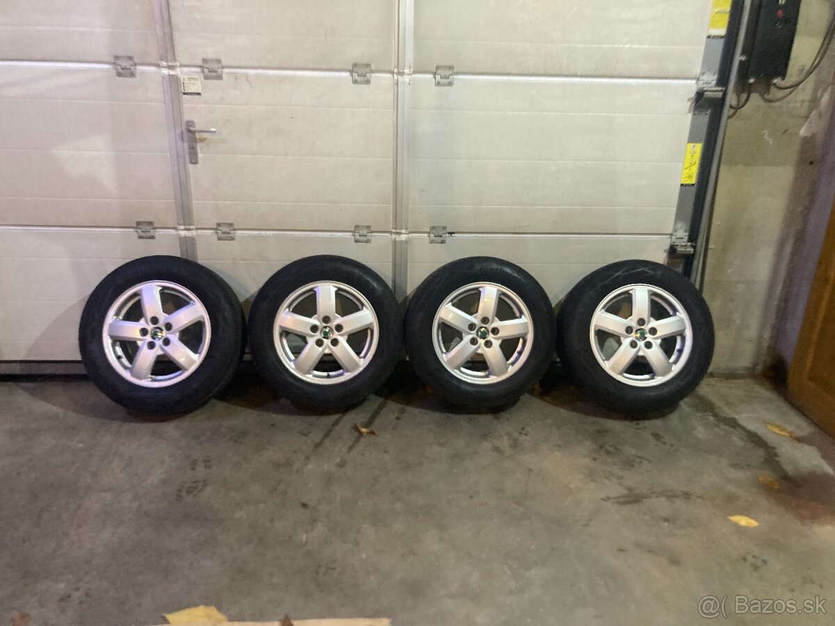 ŠKODA ORIGINAL DISKY 5X100 R15