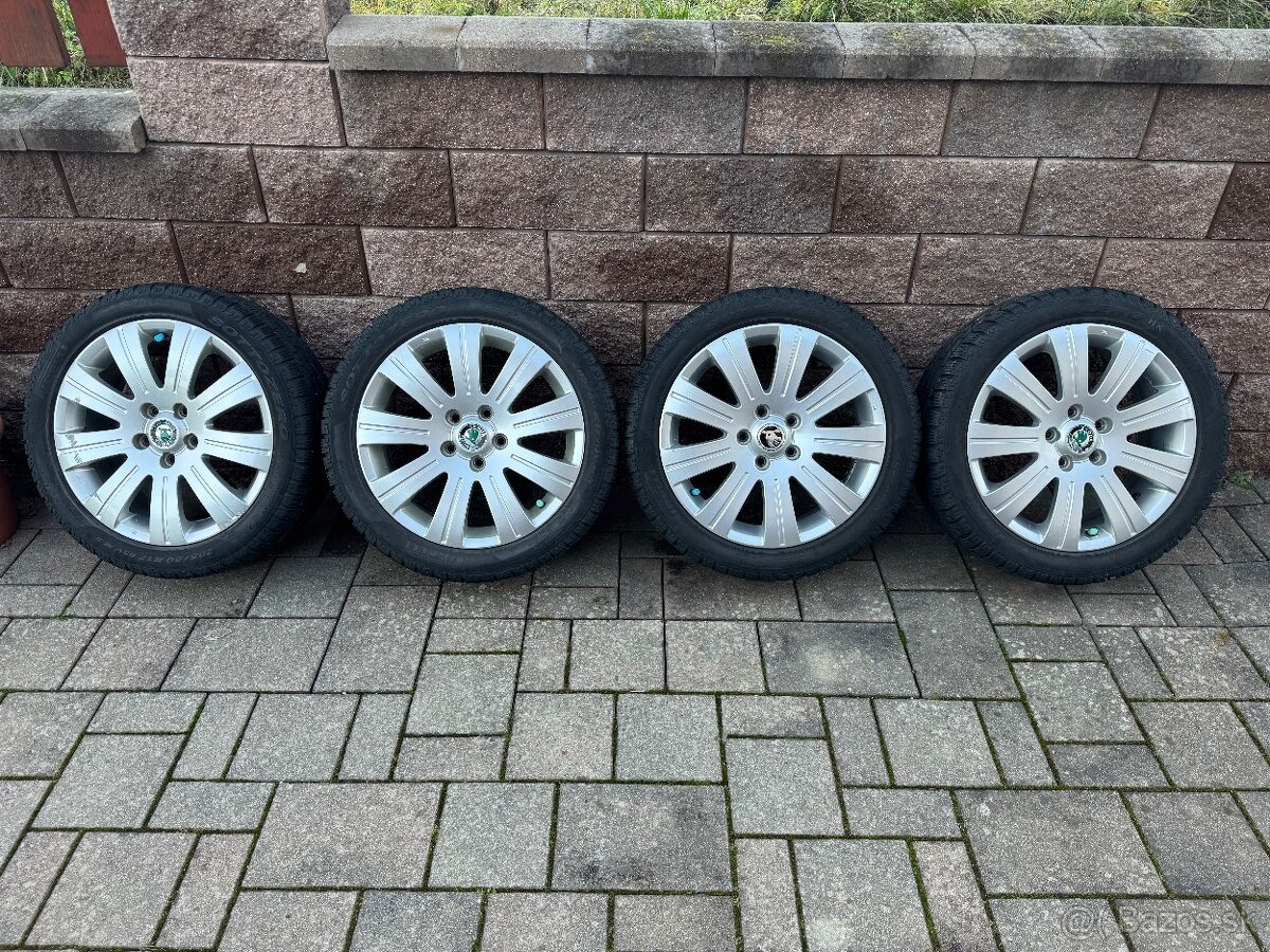 Kolesá škoda 17” 205/50 R17