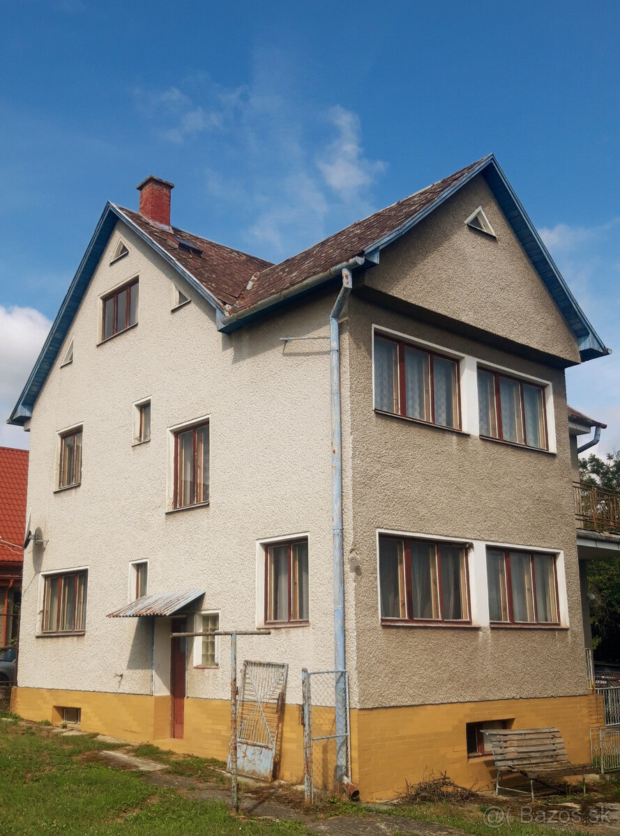 Rodinný dom Nitrianske Rudno.