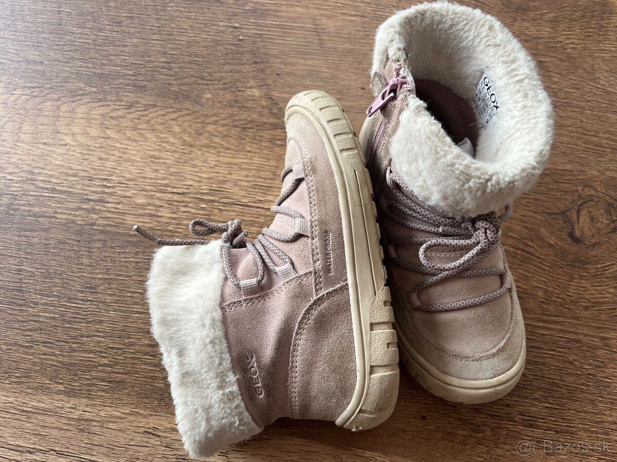 GEOX dievčenské čižmy 26 + gumáky LUPILU 24/25