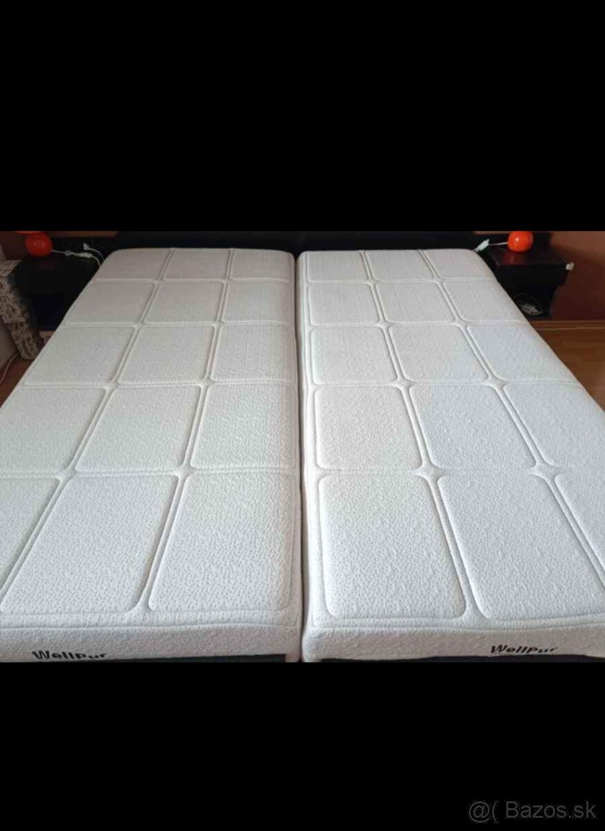 Vysoké matrace Wellpur F85 - pamäťová pena