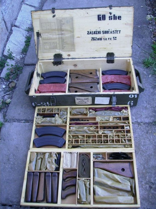 Predám jednotlivé diely pre sa58 vz58 samopal