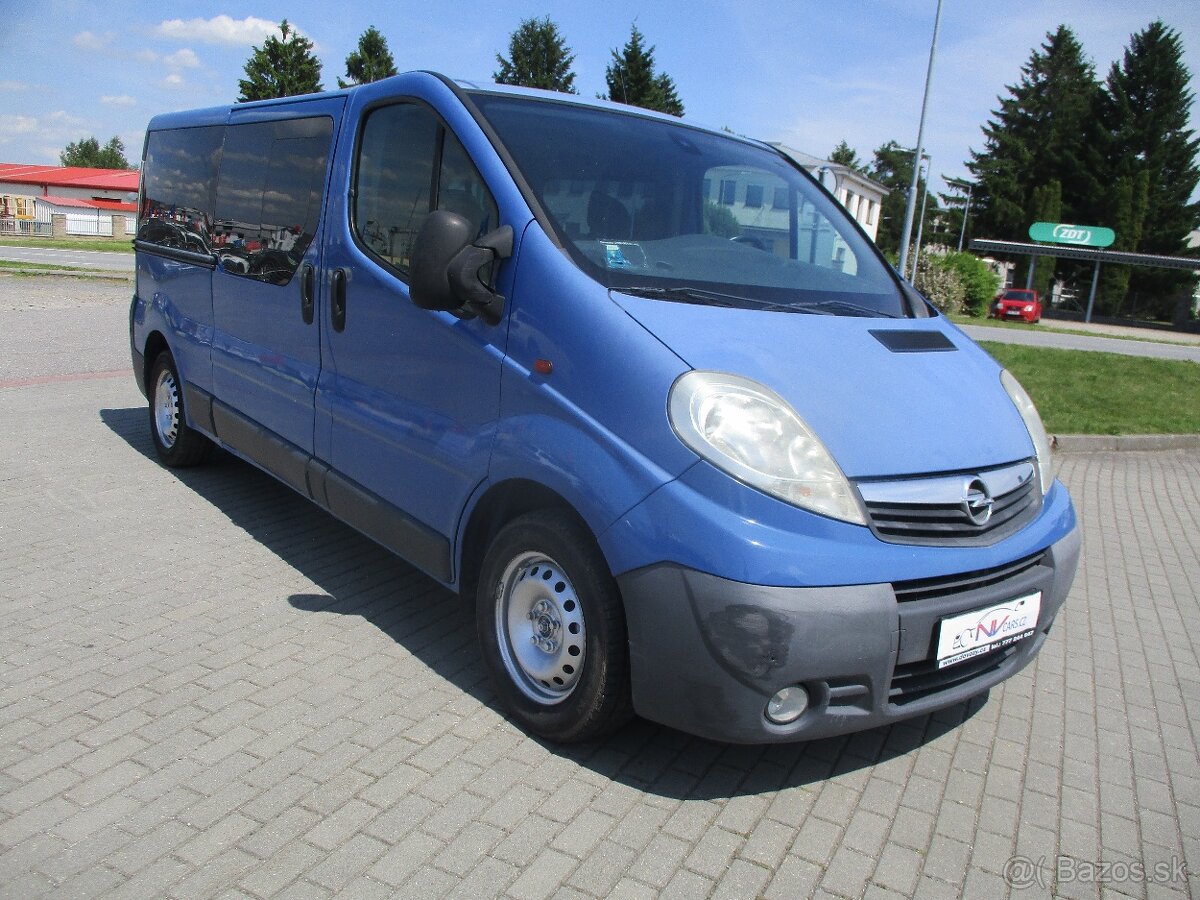 OPEL VIVARO 1,9 CDTI L2H1 2.9T bez koroze 10/2010