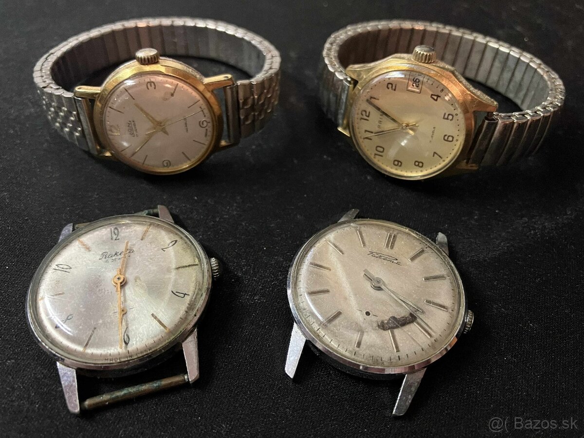 hodinky prim / raketa / takema