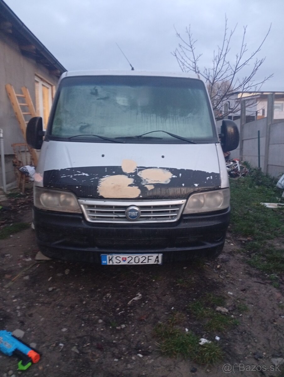 Predám Fiat Ducato 2.5 TDI 79kv