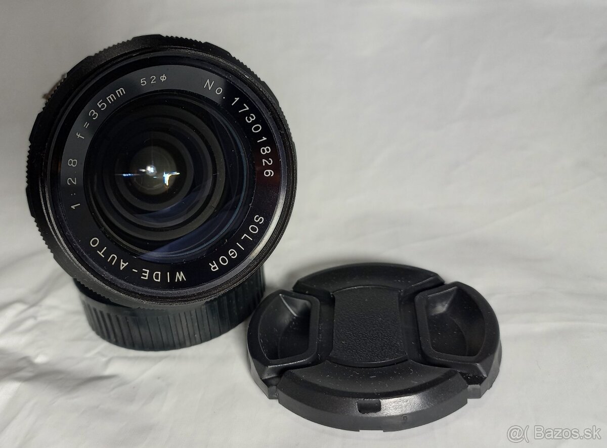 Soligor Wide Auto 35mm 1:2.8 na Minoltu