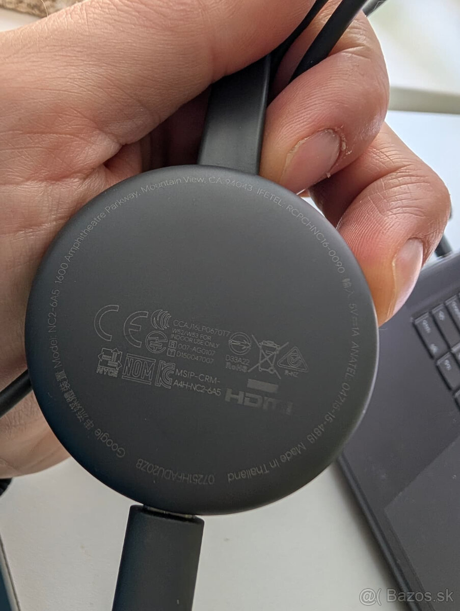 Google Chromecast gen 3