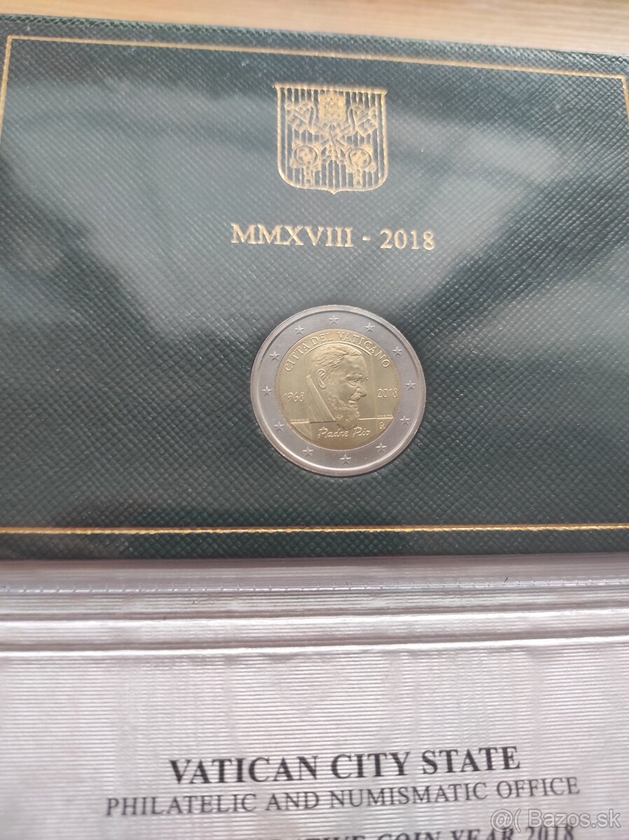2€ minca Vatikán 2018 BU