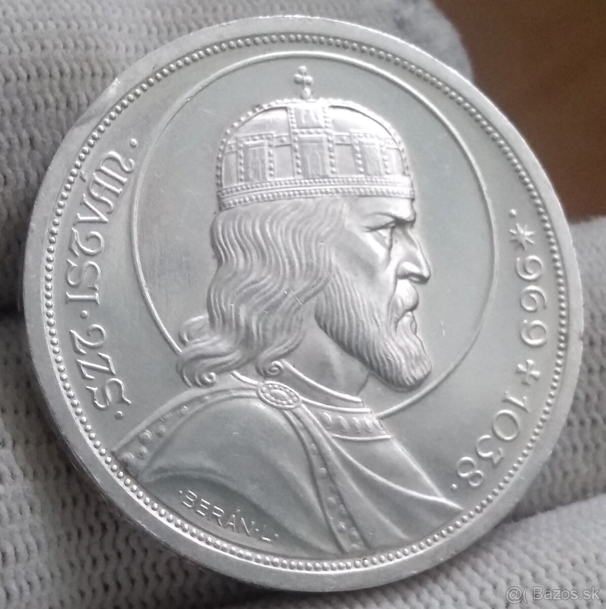 Strieborné mince Maďarska.