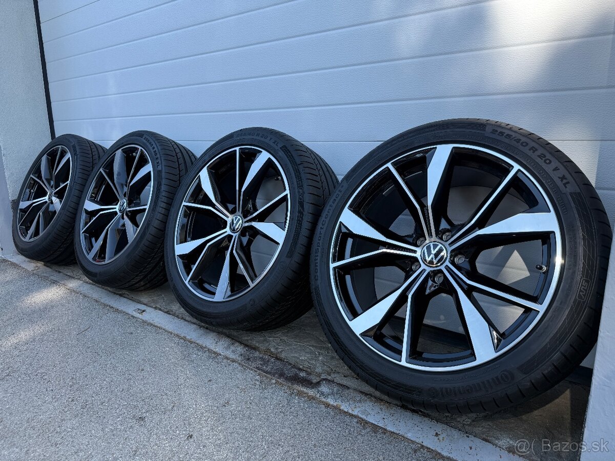 ORIGINAL VW TIGUAN R-LINE DISKY 5x112 R20 255/40 R20 LETO