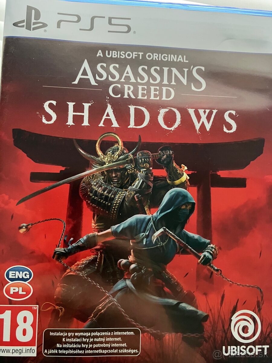Assassins creed Shadows na ps5