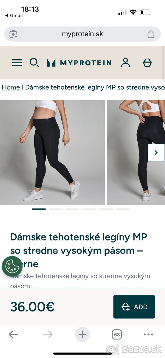 Tehotenské nohavice my protein