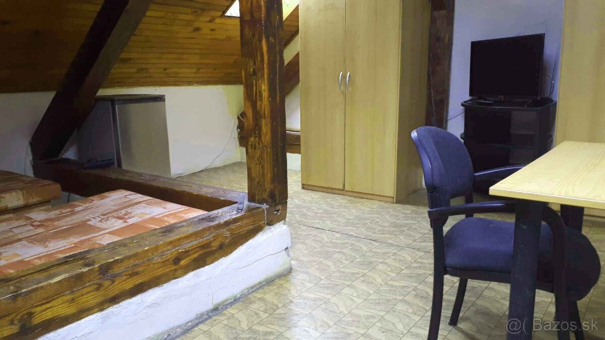 Izba v podkrovnom byte v Lamači, aj pár