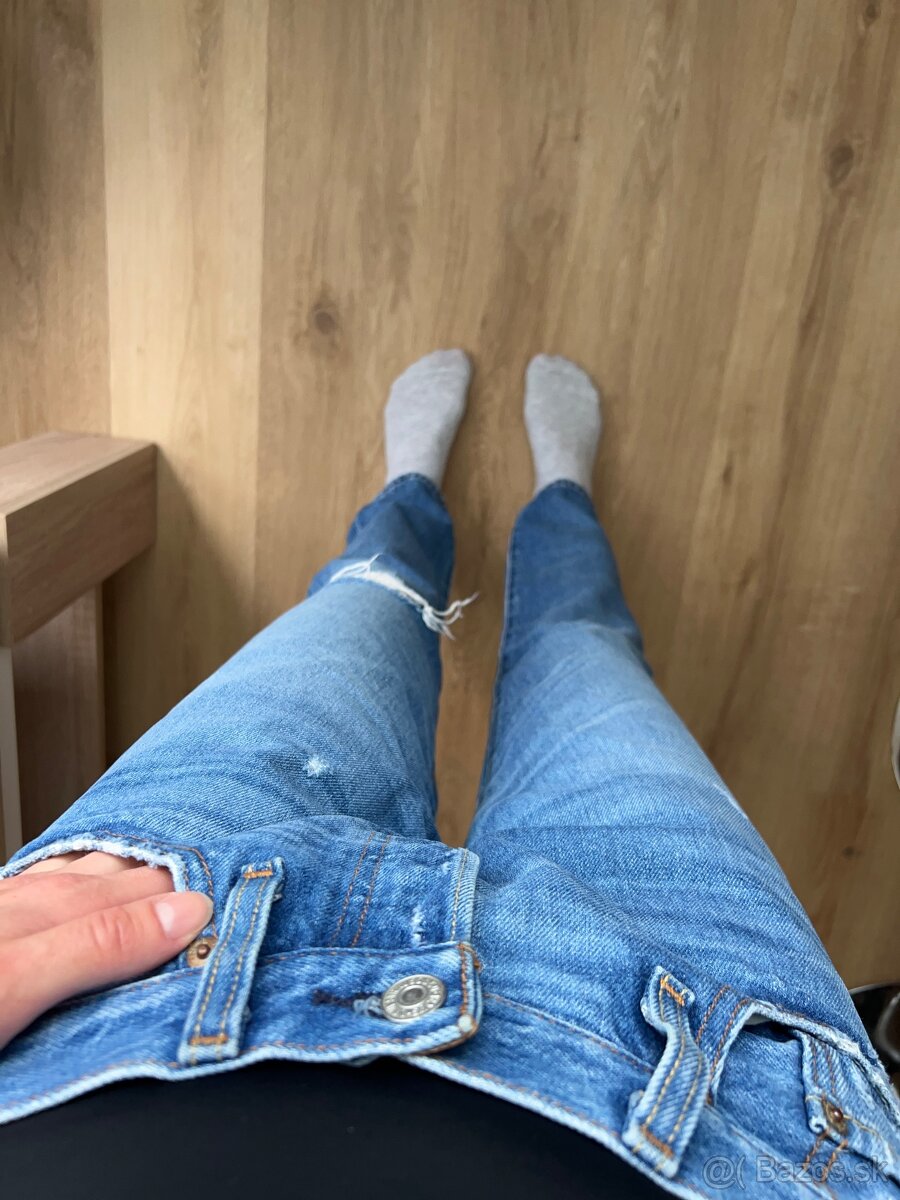 Levi’s modré džínsy 501