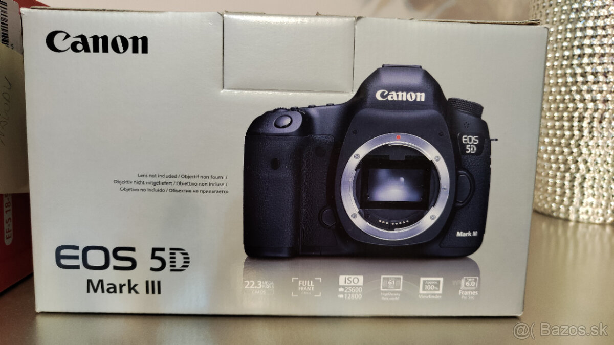 Profesionálny portrétny set Canon EOS 5D Mark III +objektívy