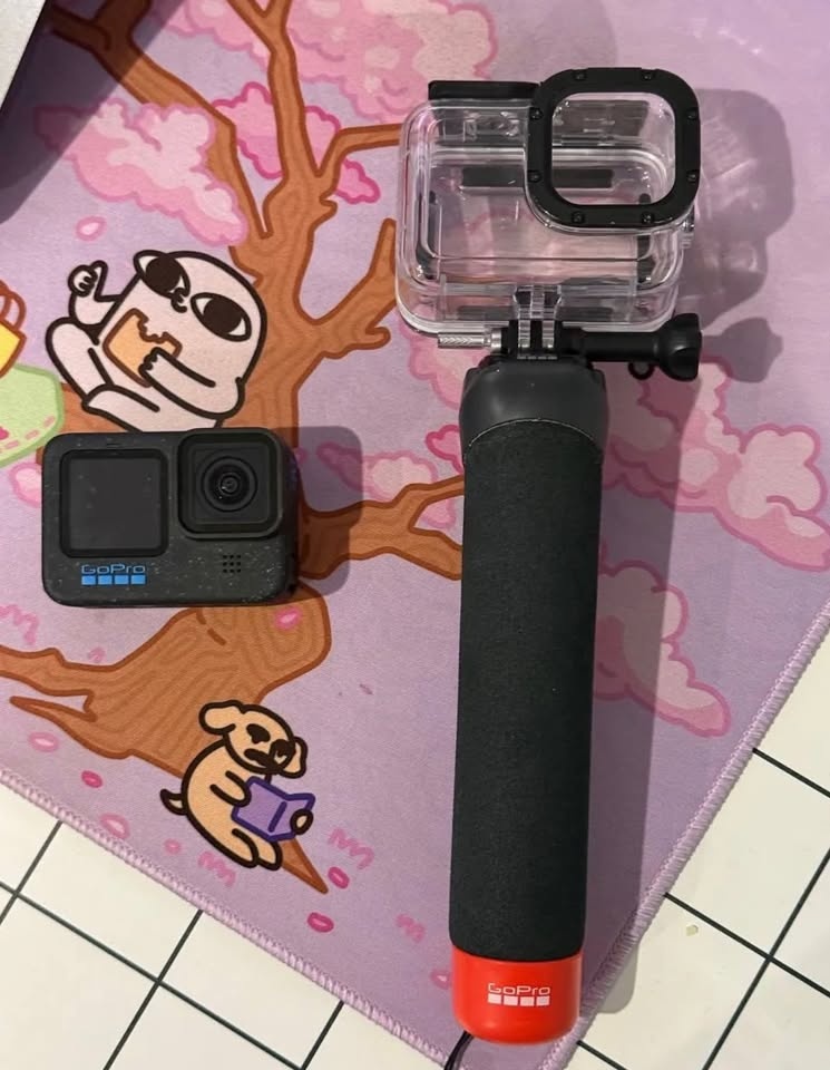 GoPro Hero 12 + Aqua original case + SD 128GB