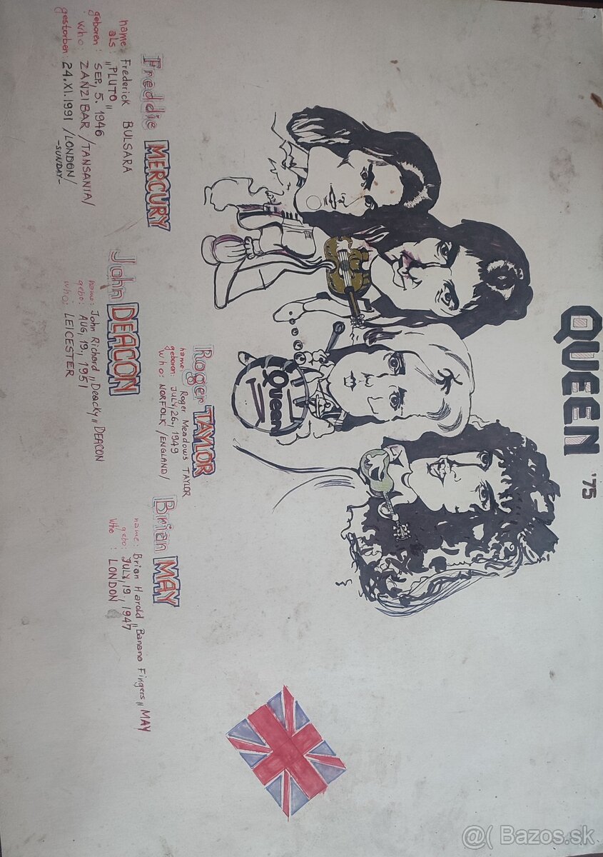 VÝKRESY - QUEEN a MADONNA