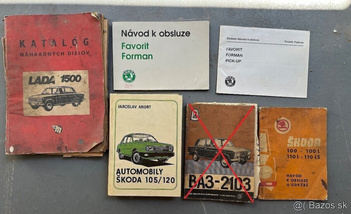 Knihy Škoda - Lada