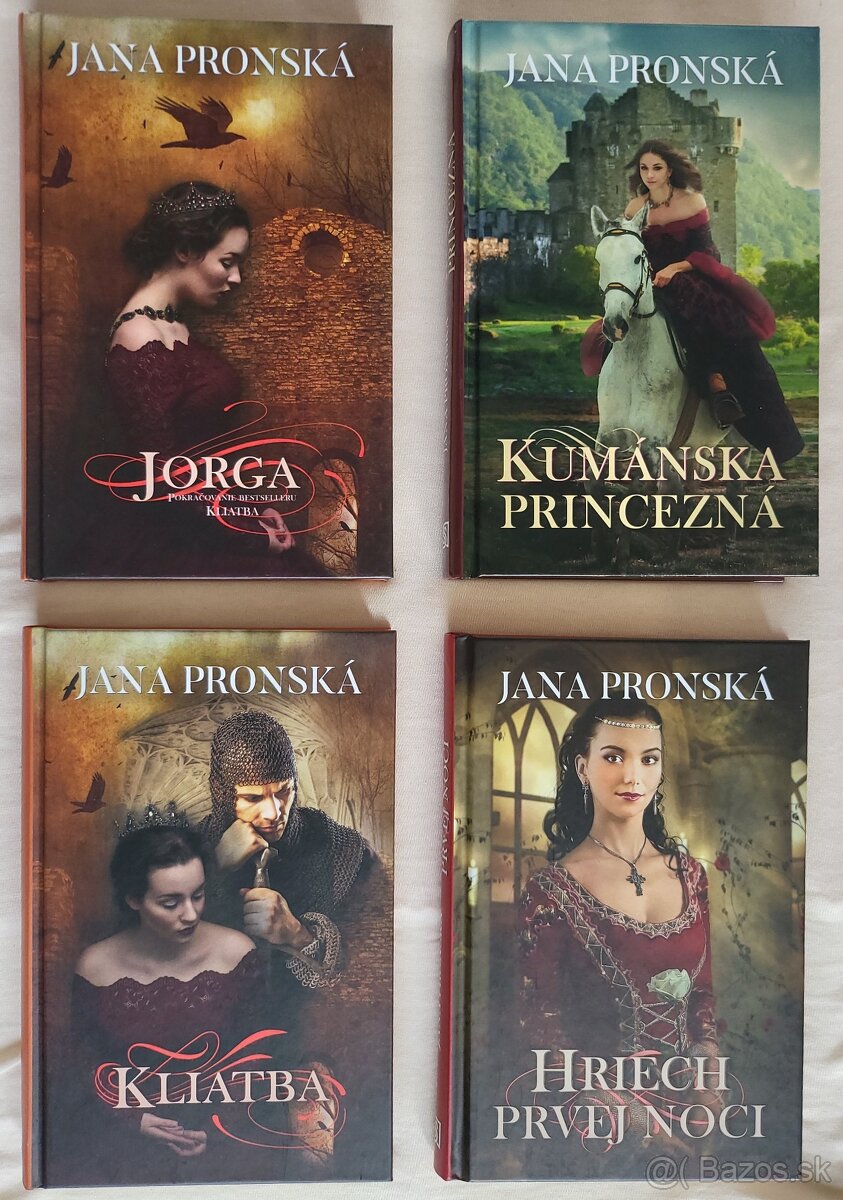 Jana Pronská - Kliatba, Jorga, Hriech prvej noci, Kumánska