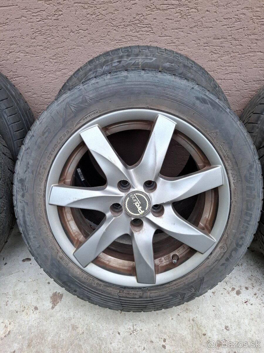 Predám elektróny / hliníkové disky 5x100 r15