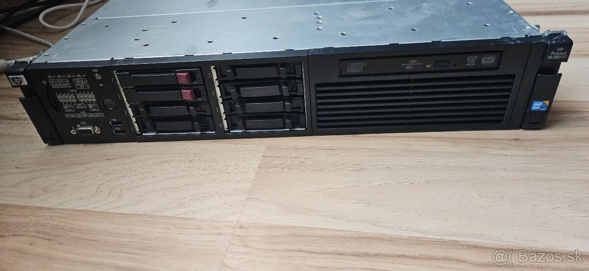 Server HP Proliant 380G7 72gb  RAM