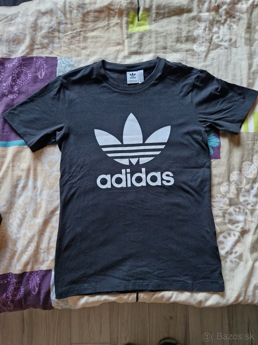 Adidas originals damske cierne tricko