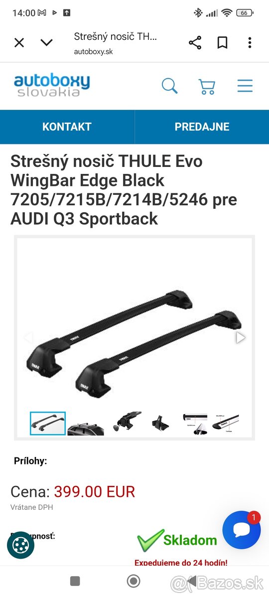 Strešný nosič Thule