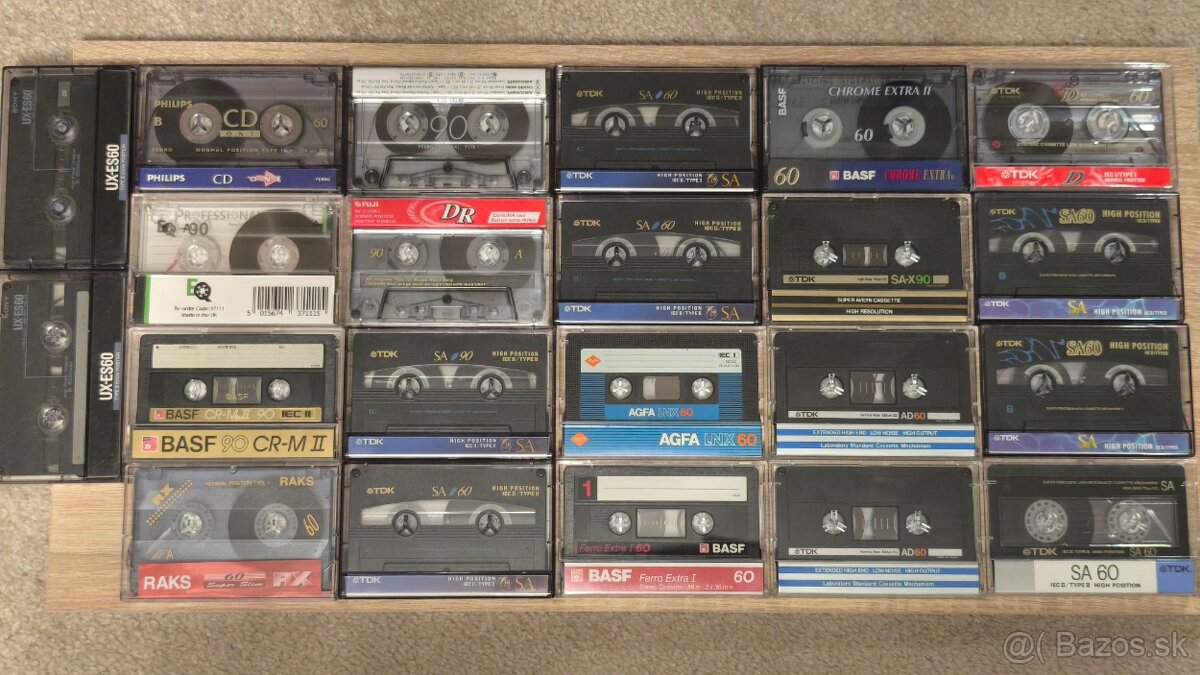 MC Kazety po 1.50 €