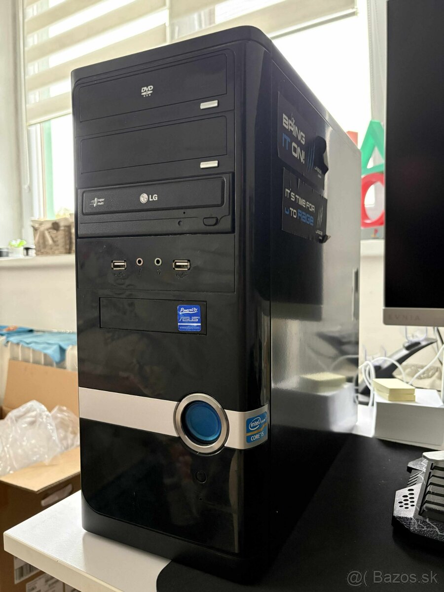 Predám staršie používané PC s GTX 1070 Ti 8GB