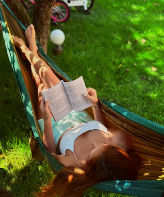 Kvalitná outdoorová hojdacia sieť + popruhy a karabíny