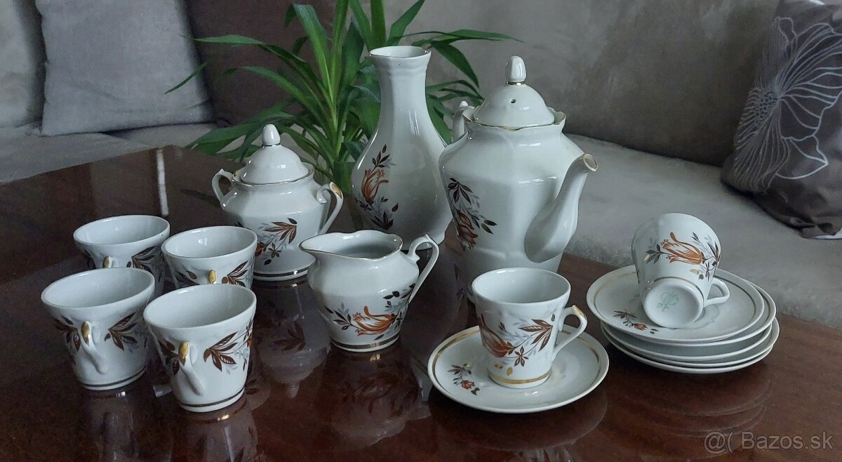 Kávova súprava porcelán