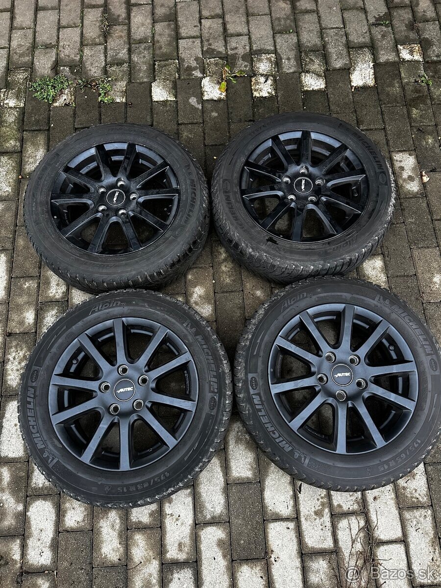 Predám elektrony autec 5x112 + zimné pneu 175/65 r15