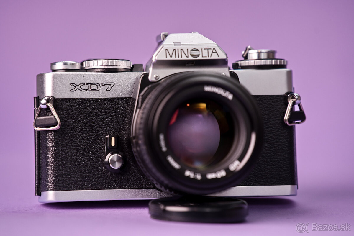 Minolta XD7 Rokkor MD 1:1.4/50mm