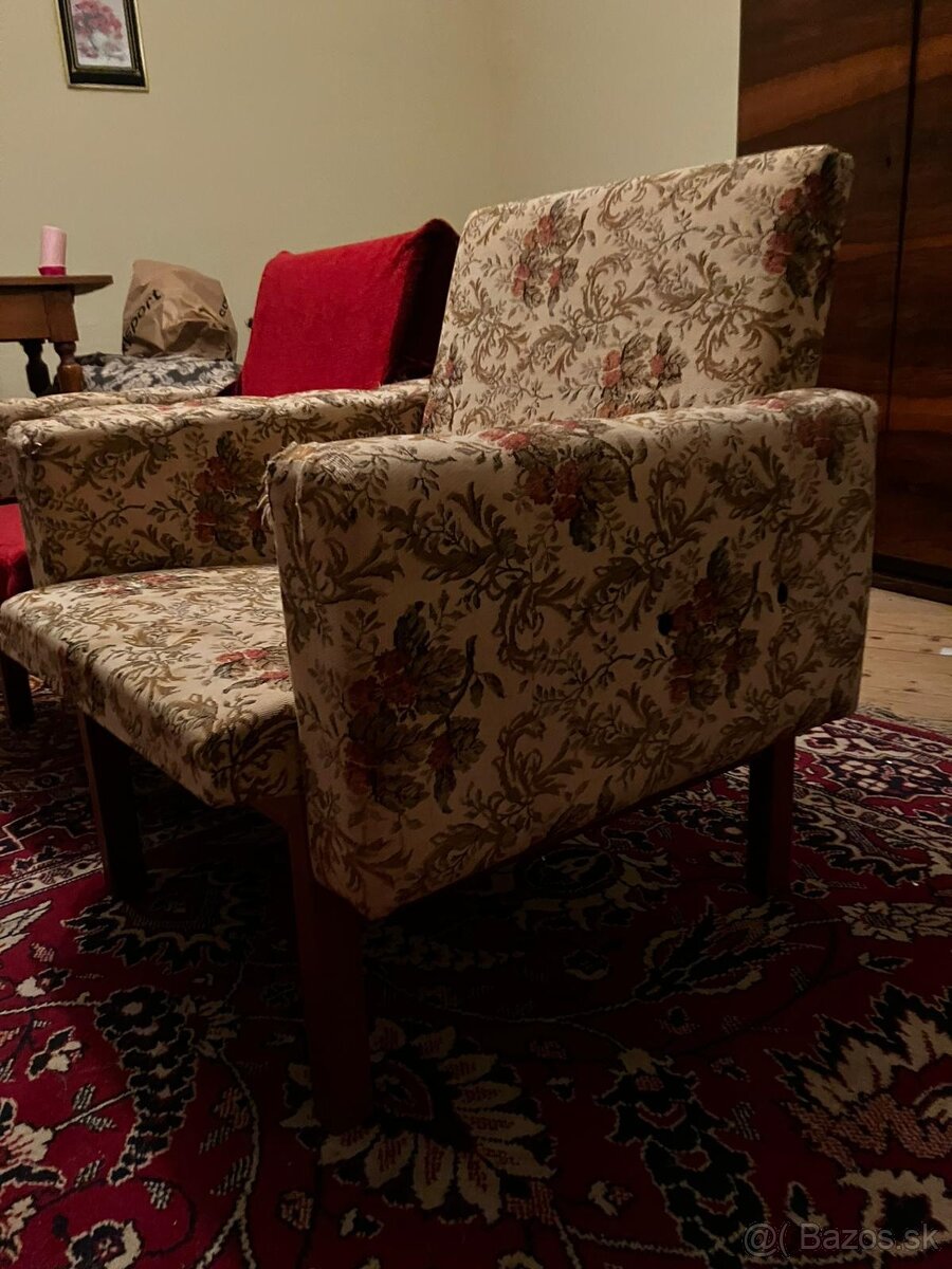 Predám retro kresla